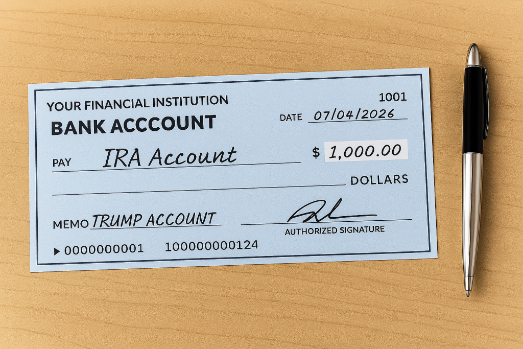 Trump accounts are an amazing opportunity to establish a retirement fund for a child or grandchild.  Click below to read more.